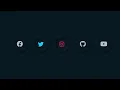 Create Dark Neumorphism Toggle Social Icons using HTML CSS Jquery CSS Neumorphism Design