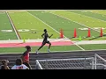 Boys 400m dash at Hillsborough County Championships on April 2 2025
