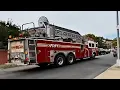 FDNY Engine 307 and ladder 154 responding