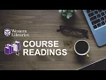 Course Readings Simplified with Western Libraries