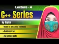 Lec - 04 Rules of naming variables in C How to declare variables in C English