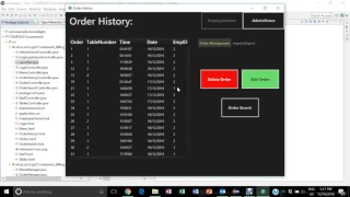 COMPC01 - Restaurant Billing System JAVAFX app Demo