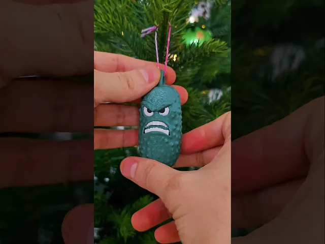 Pickle Emotions - Christmas Ornament video thumbnail