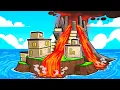 Download Lagu I built a city ON AN ACTIVE VOLCANO!