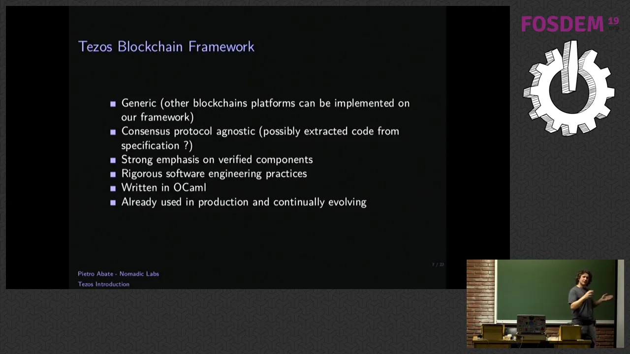 An overview of Tezos focusing on On-Chain Governance A new develoment paradigm for the blockchain