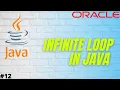 INFINITE FOR LOOP IN JAVA