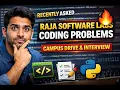 Raja Software Labs REAL Coding Problems Asked in Interview Real Campus Drive Problems