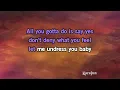 Say Yes - Floetry | Karaoke Version | KaraFun
