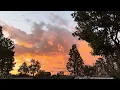 December 30 2023 448pm PST Pomona California USA Red Sunset 2