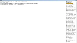 Buffer for Roads in ArcGIS using Python Script