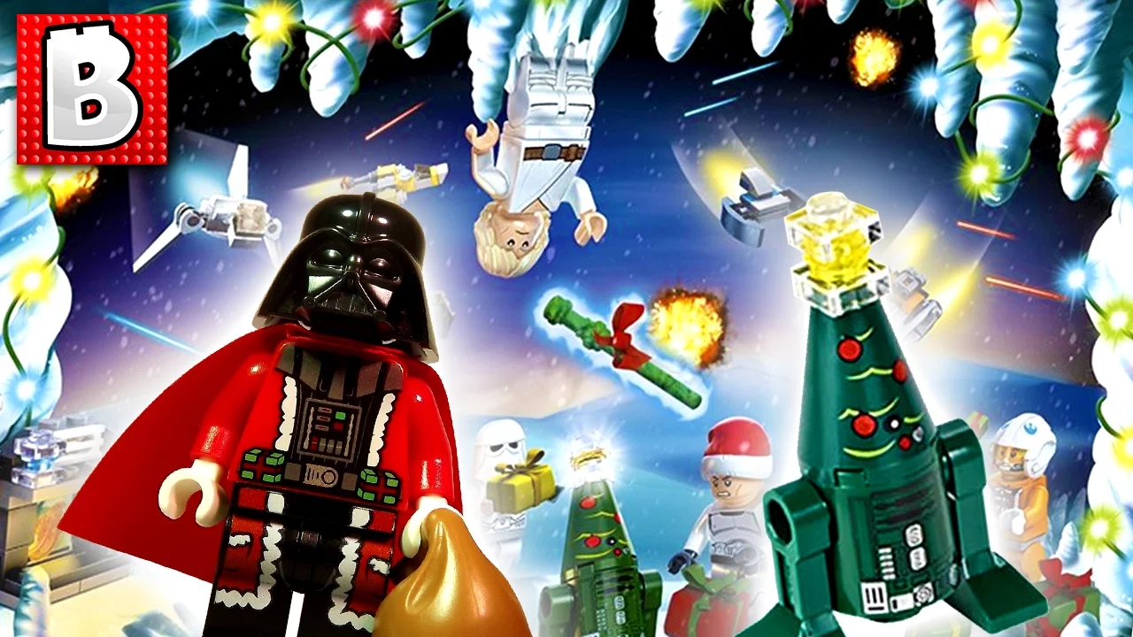 2015 LEGO STAR WARS Advent Calendar! 7 Door Surprise Unboxing! Set 70597. 