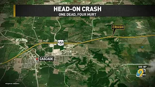 1 dead 4 injured in Dubuque Co Crash