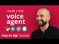 Build a Voice AI Agent That Runs SQL Queries Instantly OpenAI Realtime API Tutorial