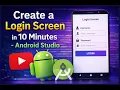 Android Studio Tutorial Relative Layout Login Page Example Tamil AndvaDevelopers