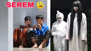 Prank Pocong Lucu ! Bocil main Game sampe Kocar Kacir 🤣#funny #prank 