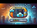 AWS Command Line Interface CLI for creating copying retrieving and deleting files from AWS S3