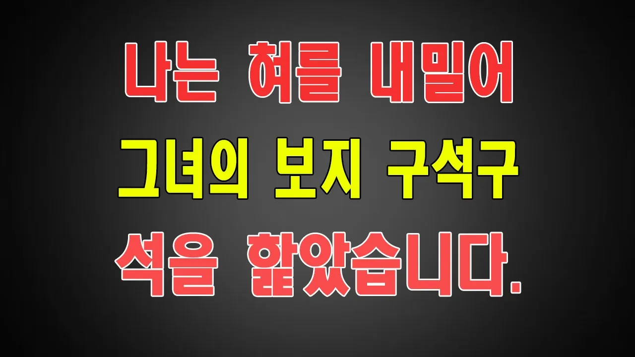 Outline Video 다시 말씀해 주시겠어요?