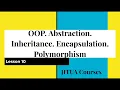 NET Developer Basics Lesson 10 OOP Abstraction Inheritance Encapsulation Polymorphism
