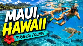 HAWAII 2/3 - MAUI 🌺 4 days snorkeling 🐠 nature 🌴 living in a car 👀😁🇺🇸