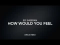 Download Lagu Ed Sheeran - How Do You Feel