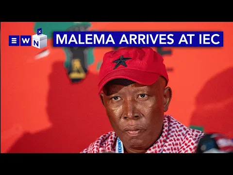 Download MP3 'We want to work with the ANC' - Julius Malema at the IEC results centre