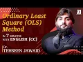 Econometrics 3 Ordinary Least Square OLS Method - Urdu Hindi English CC