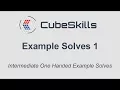 3x3 OH Intermediate Example Solves 1