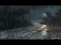 Within 3 minutes you will fall asleep instantly with Heavy Rain on the quiet road in the forest