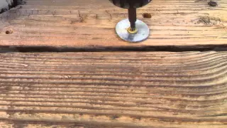 Fixing a Culed up Deck Board