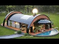 Download Lagu 59' x 42' (18m x 13m) Totally Fall In Love With This Cozy Cabin - STUNNING Cabin House Design!!!