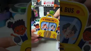 DIY School Bus Gift Box Printable Back to School Favor Box