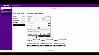NYU Visitor Management - Sponsoring Individual Visitors and Uploading Large Group Gatherings