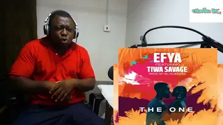 efya the one ft tiwa savage official lyric video reaction breakdown