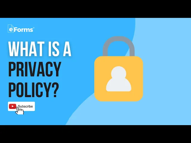 Thumbnail for What is a Privacy Policy? | eForms