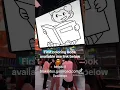 Coloring book available on Gumroad
