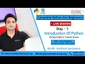 Python Training Live Session Day 1 Python Tutorials Basic Python Tutorial KR Network Cloud