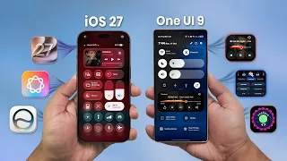 One UI 9 vs iOS 27 ft. Samsung S25 Ultra & iPhone 18 Pro | Tips and Tricks - TechRJ