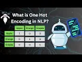 One Hot Encoding in NLP Word Embedding NL