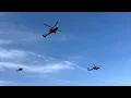 2024 Army-Navy Game Run Out and Flyover