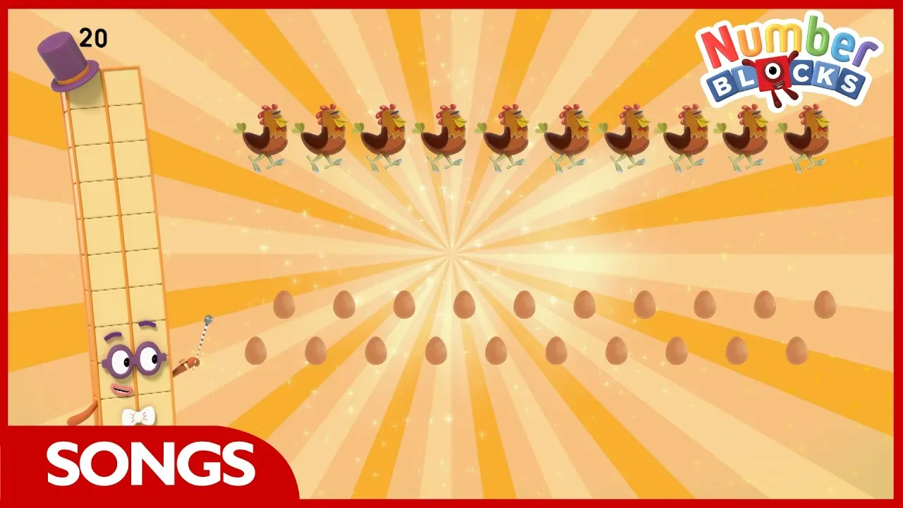 I Can Count To Twenty Song | Numberblocks I Can Count To Twenty Song | Numberblocks