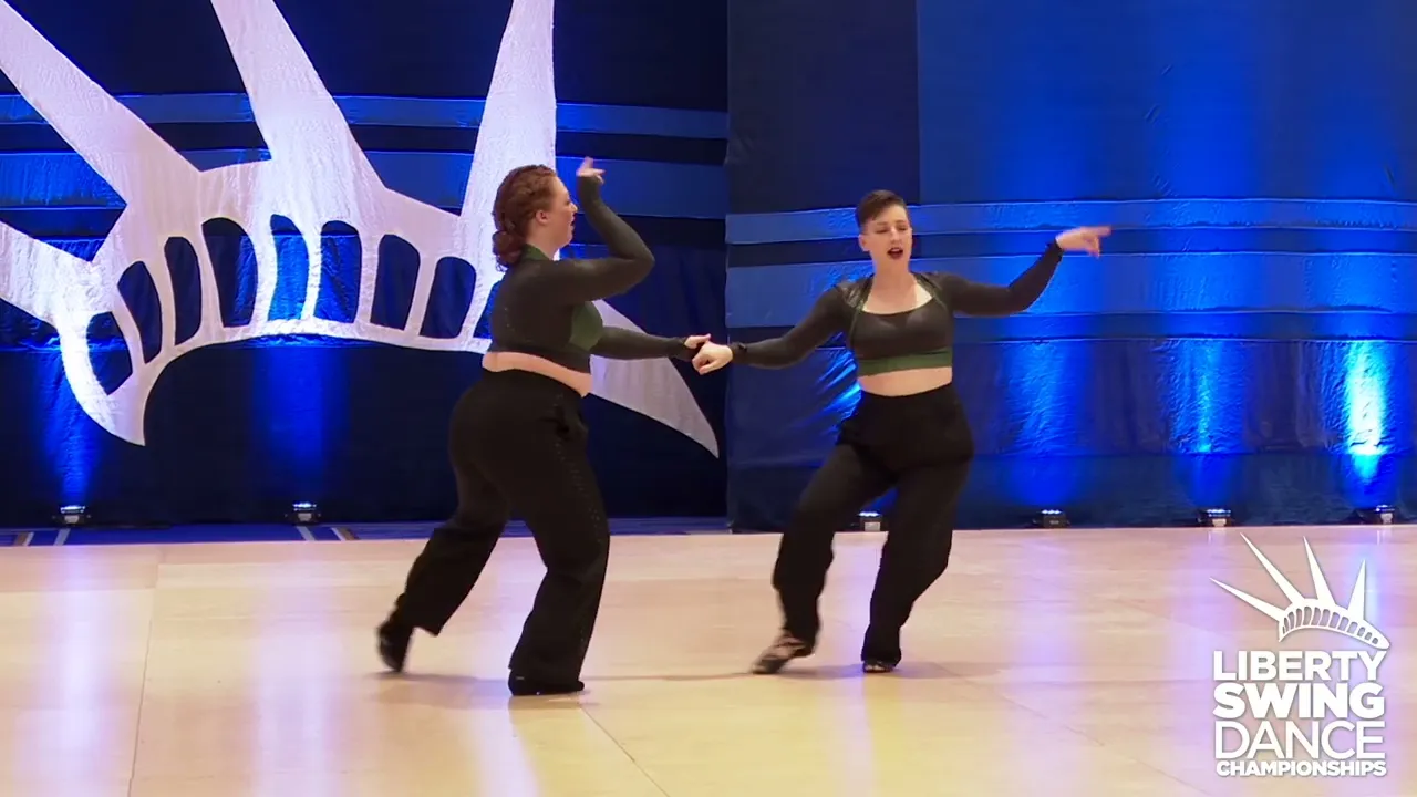 Liberty Swing 2024 Pro Am Routine Brittney Bush with Bonnie Cannon