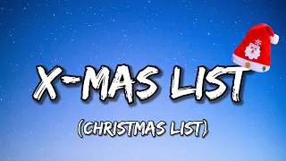 juice wrld x mas list lyrics christmas list