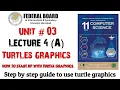 Lecture 4 A Python turtle graphics How to start up with python turtle graphics