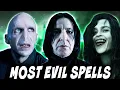 Download Lagu 5 Spells SO EVIL Even Dark Wizards FEAR Them - Harry Potter Explained