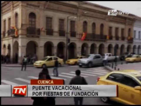 Puente vacacional por fiestas de fundación
