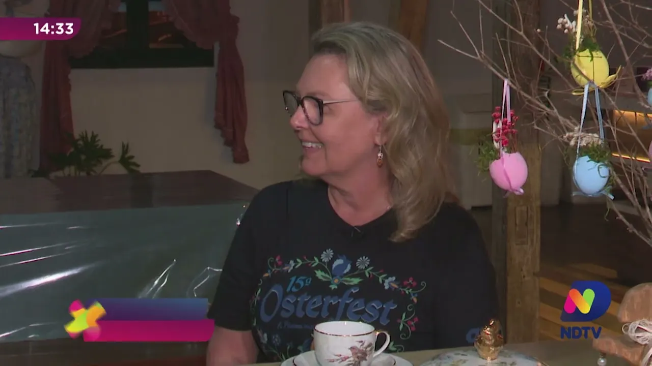 Café na Osterfest: mulheres que fazem festa acontecer em Pomerode