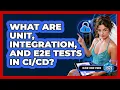 What Are Unit Integration And E2E Tests In - Cloud Stack Studio