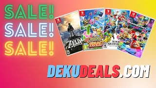 BEST DEALS for Nintendo Switch at Dekudeals com