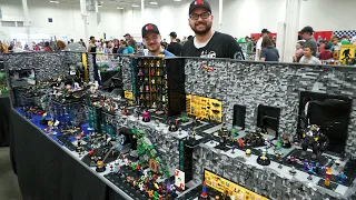 Huge LEGO Batman Batcave Packed with Vehicles, Batsuits & Weapons