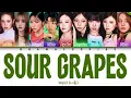 NiziU (니쥬)- 'SOUR GRAPES' Lyrics (가사) || Color Coded Lyrics (Han/Rom/Eng)
